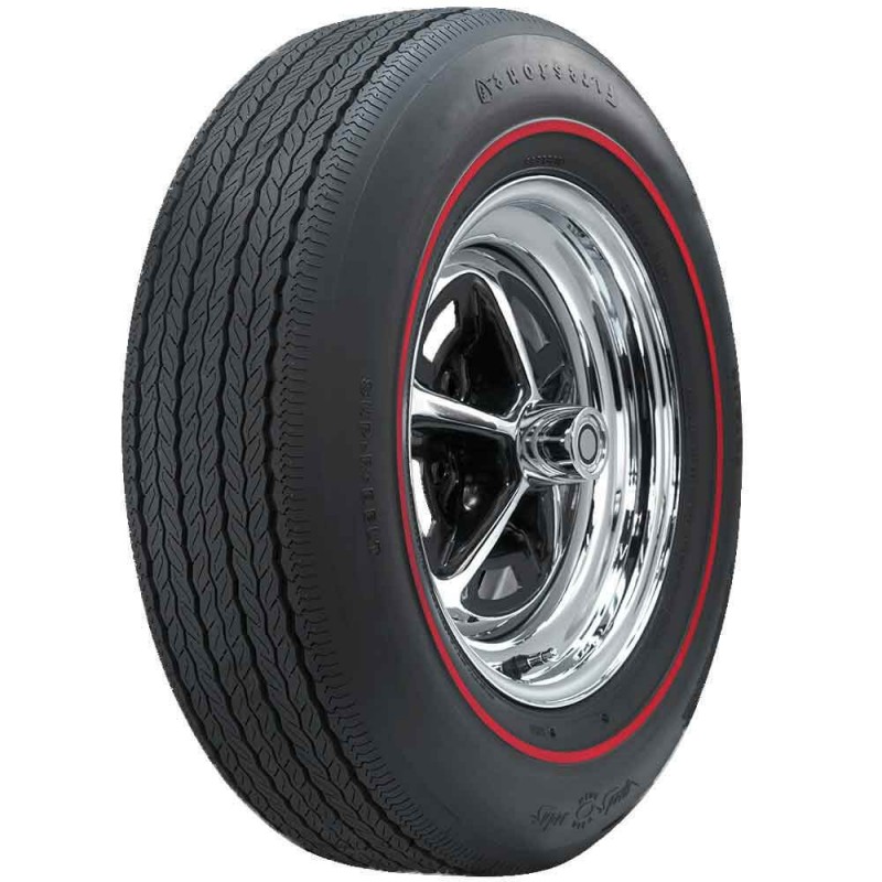 GR70-15 (225/70R15) 97S M+S TL Firestone Wide Oval Radial Redline (GR70x15)