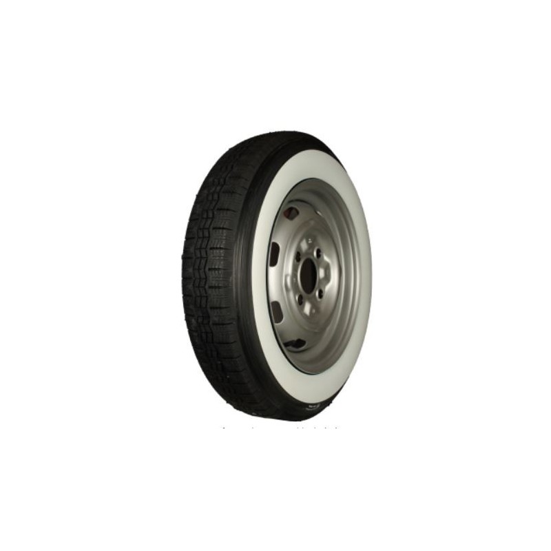 135R400 (135SR400) 73S TT  MICHELIN X FLANC BLANC 50MM