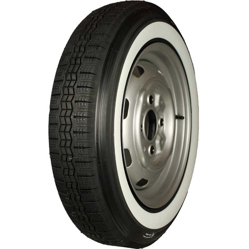 Pneu Michelin X 135R400 (135SR400) 73S Tube Type Flanc Blanc 40 mm (1,6")