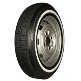 Pneu Michelin X 135R400 (135SR400) 73S Tube Type Flanc Blanc 20 mm (0,8")