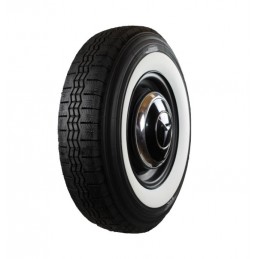 7.25R13 (725SR13) 90S TT Michelin X Flanc Blanc 60MM (2 3/8")