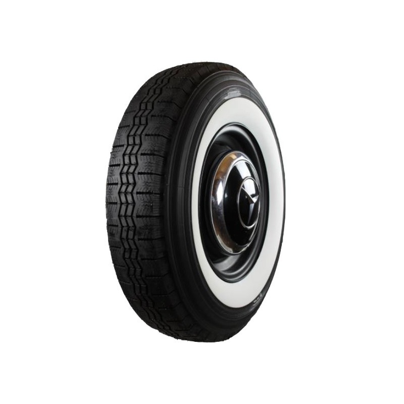 7.25R13 (725SR13) 90S TT Michelin X Flanc Blanc 60MM (2 3/8")